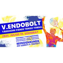 2025.07.19. - V. Endobolt Társasági Páros Tenisz torna