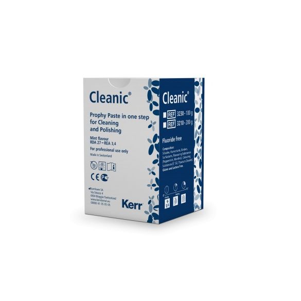 Cleanic finír-polír paszta, fluoriddal (100g) mentás