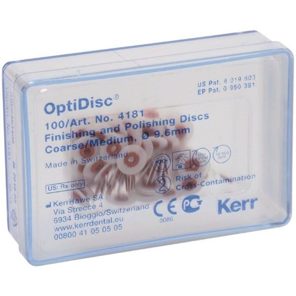 OptiDisc Coarse/Medium polírozó korong  9.6mm (100 db)