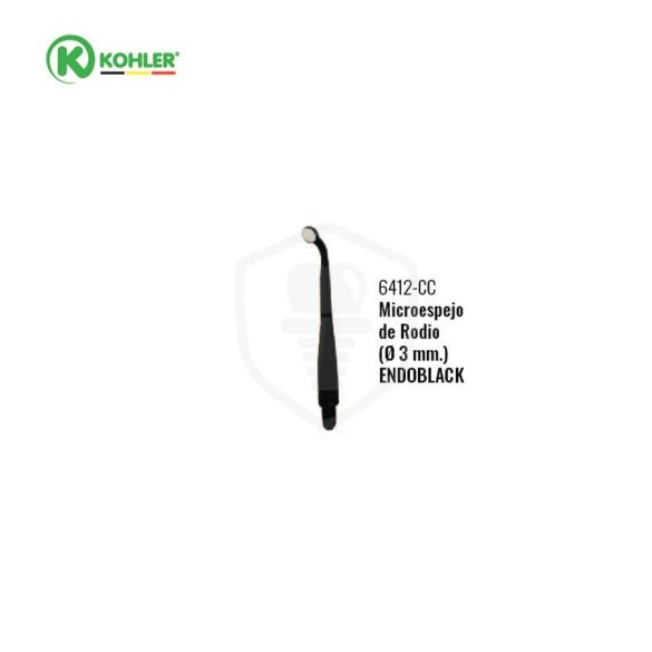 Endoblack® mikro tükörszem Rhodium Ø 3 mm