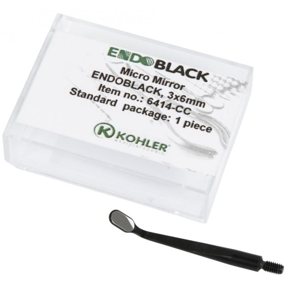 Endoblack® mikro tükörszem Rhodium 3*6mm