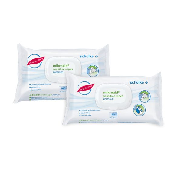 Mikrozid Sensitive Premium wipes 50 lap / csomag