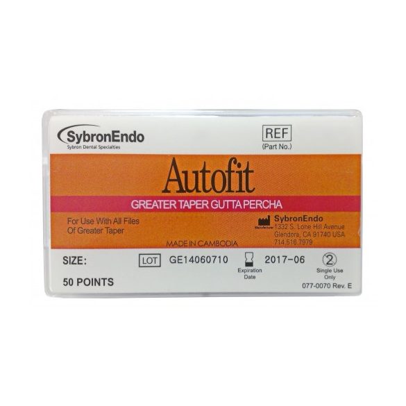 Autofit guttapercha 