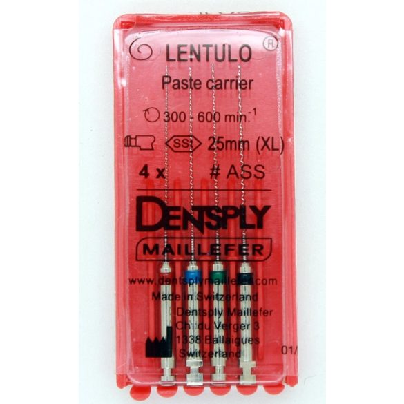 Lentulo #1-4  (ISO 25-40) 21-25mm (4db)