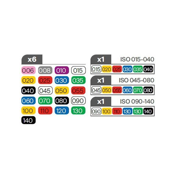 K-File ReadySteel ISO 006-010 (6db)