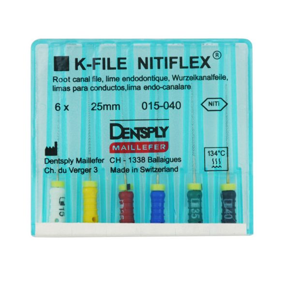 NitiFlex K-File ISO 015-060 21-25mm (6db)