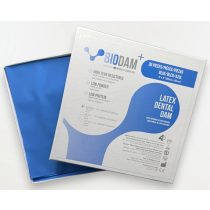 BIODAM+ Prémium latex gumilepedő, kobaltkék (36db)