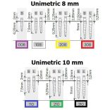 Unimetric titán csap (25 db)