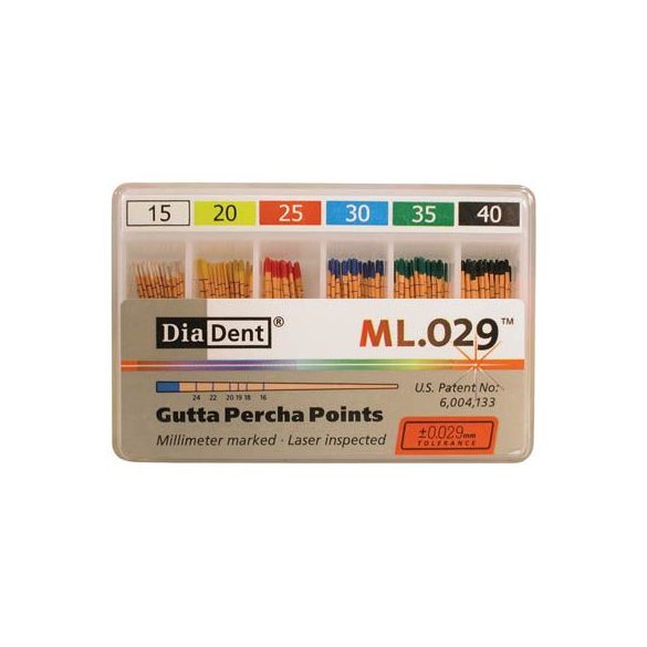 ML.029 Guttapercha Points ISO 015-140 (120db)