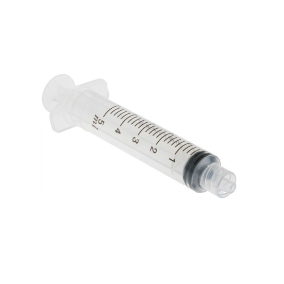 Luer lock fecskendő 5ml (100db)