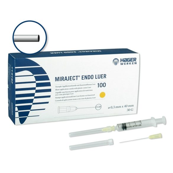 Miraject Endo Luer 0,3 x 40 mm (100 db)