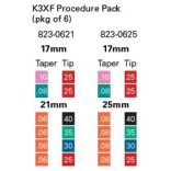 K3XF Ni-Ti Procedure pack  ISO 020-040 .06-.08-.10 (6db)