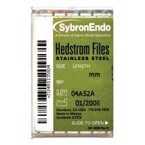 Hedstroem files ISO 015-040 21-25-30mm (6db)
