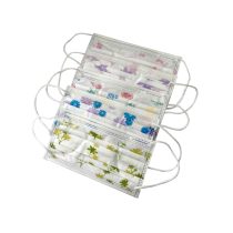 Sebészeti maszk (IIR), gumis, mintás (50db)
