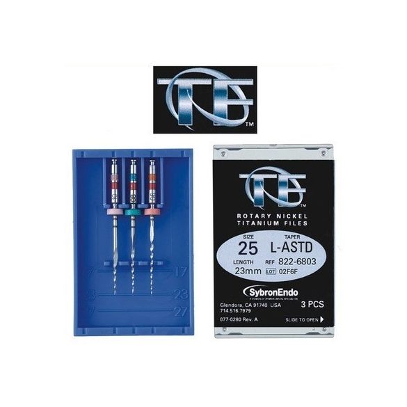 TF Twisted files  ISO 025-050 .04-.12 23mm-27mm (3db)