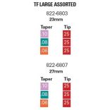 TF Twisted files  ISO 025-050 .04-.12 23mm-27mm (3db)