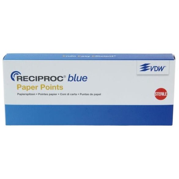 Reciproc Blue papír csúcsok (180db)