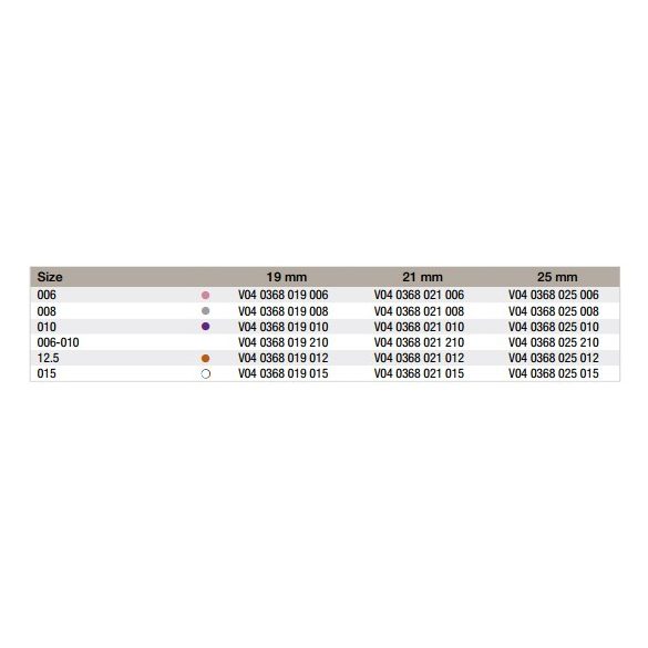 C-Pilot file ISO 006-015 19-21-25mm (6db)