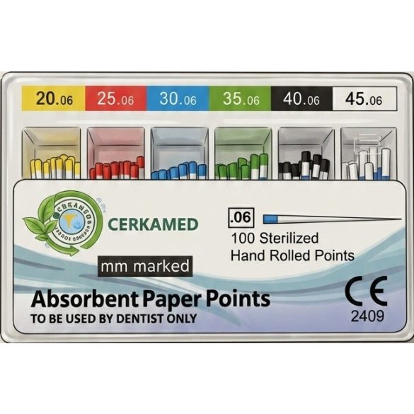 Cerkamed speciális kónuszos papírcsúcs 4-6% (100 db)