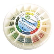 Papirpoint kerek tárolódobozban