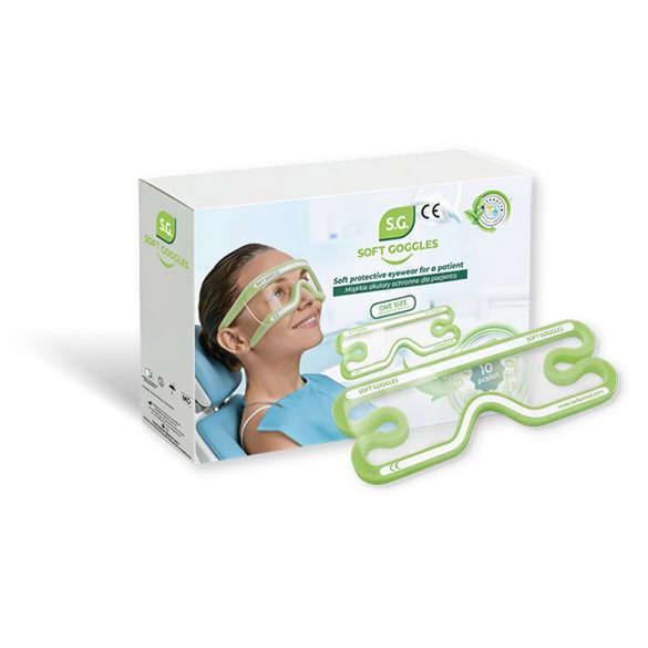 Soft Goggle - Páciens védőszemüveg 10db