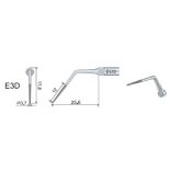 E3D Endodonciás depurátor hegy 