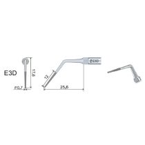 E3D Endodonciás depurátor hegy 
