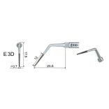 E3D Endodonciás depurátor hegy
