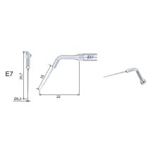 E7 Endodonciás depurátor hegy