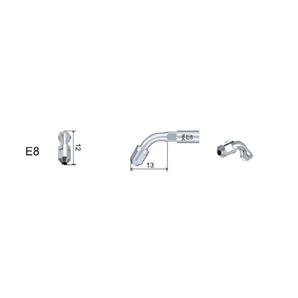 E8 Endodonciás depurátor befogó