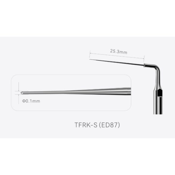 E87 Endodonciás depurátor hegy