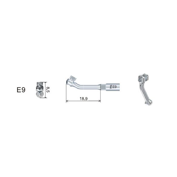 E9 Endodonciás depurátor befogó