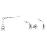 E95 Endodonciás depurátor hegy (EMS, Woodpecker, DG)