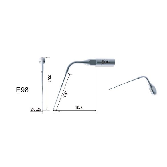 E98 Endodonciás depurátor hegy  