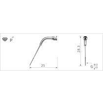 XP-E14D Endodonciás depurátor hegy