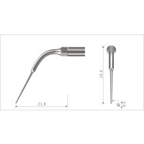 XP-E5 Endodonciás depurátor hegy (Satelec)