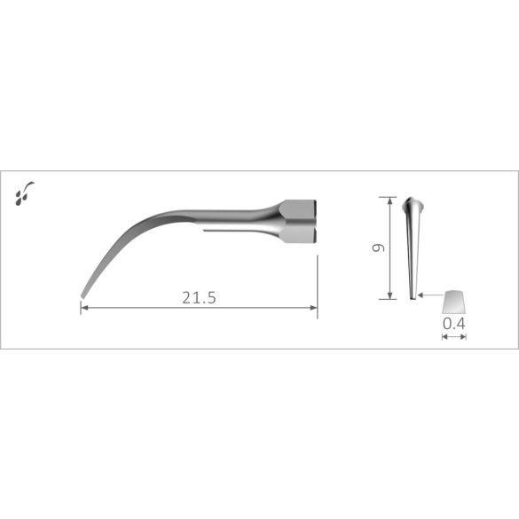 XP-P1 Perio hegy (Satelec)