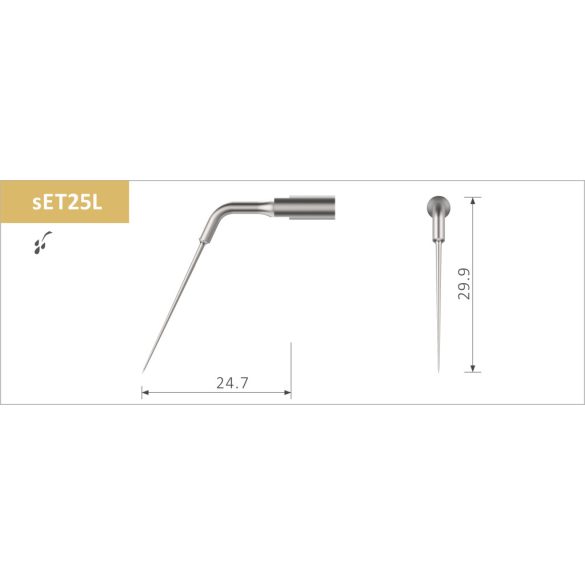 XP-sET25L Endodonciás depurátor fej (Satelec)