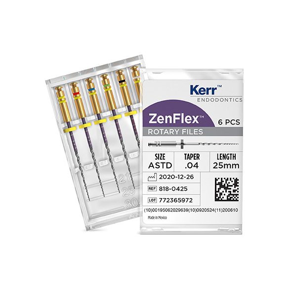 ZenFlex .04 Files + Kézi tű akció (2+4)